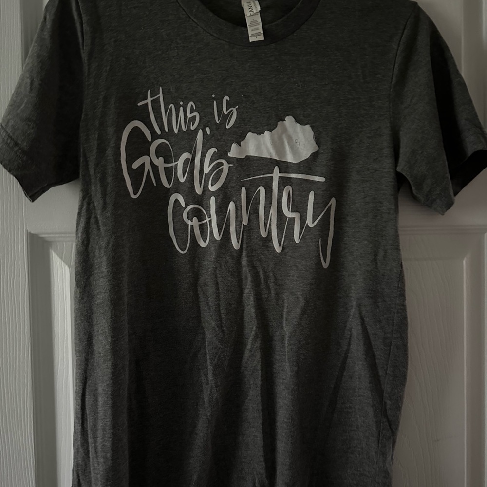 Bella Canvas Dark Gray Crewneck Tee
